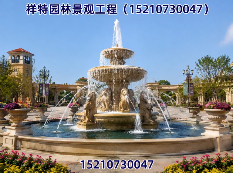 阜平县祥特园林景观工程展示图